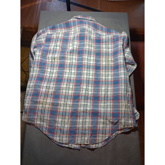 Distressed Button Up Shirt Men's Size XL Arrow Sport - Picture 5 of 5